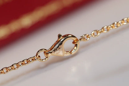 [Mystic Crown]LOVE NECKLACE PINK GOLD AND SILVER