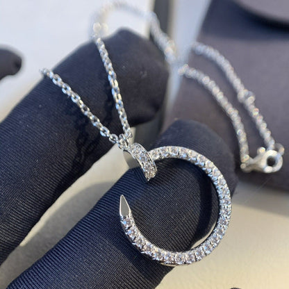 [Mystic Crown]JUSTE NECKLACE SILVER DIAMONDS