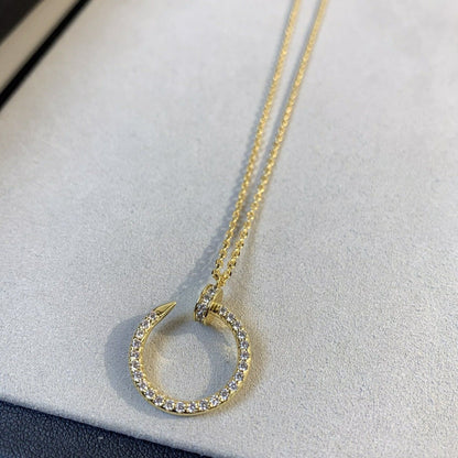 [Mystic Crown]JUSTE NECKLACE GOLD DIAMONDS