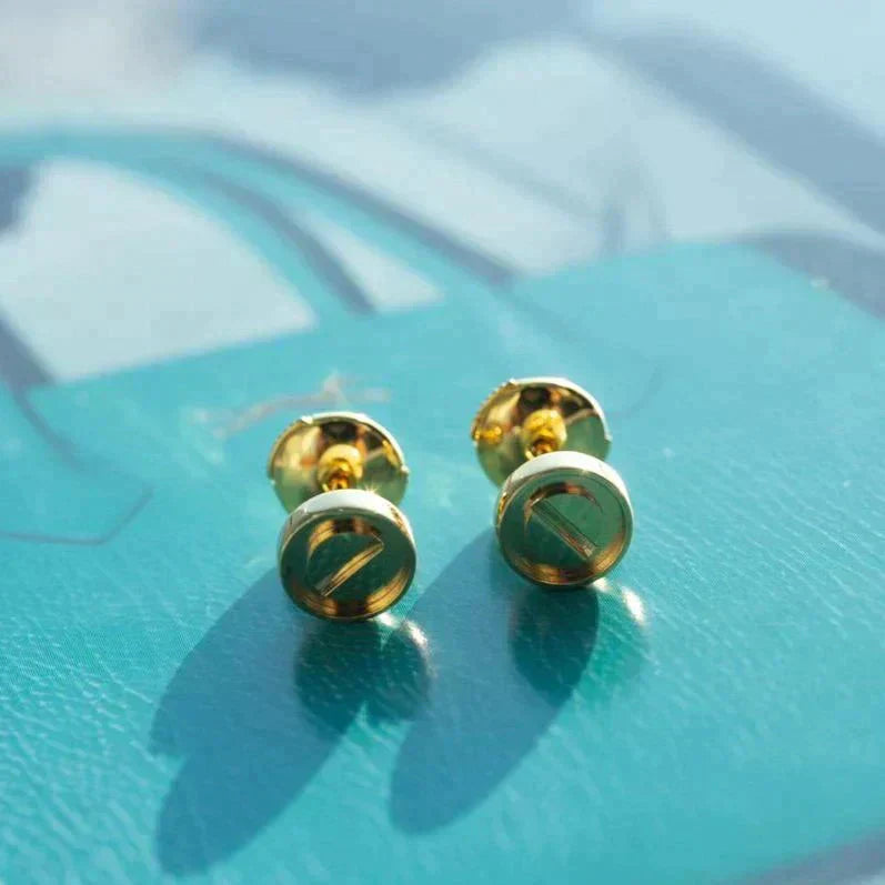 [Mystic Crown]LOVE EARRINGS GOLD 10MM