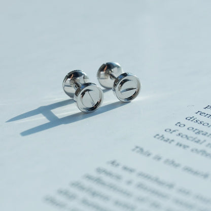 [Mystic Crown]LOVE EARRINGS SILVER 10MM