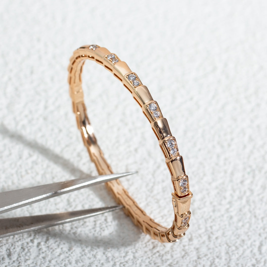 [Mystic Crown]SERPENTI BRACELET PINK GOLD DIAMOND