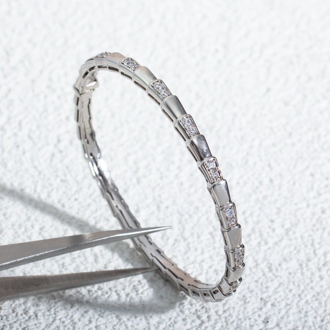 [Mystic Crown]SERPENTI BRACELET SILVER DIAMOND