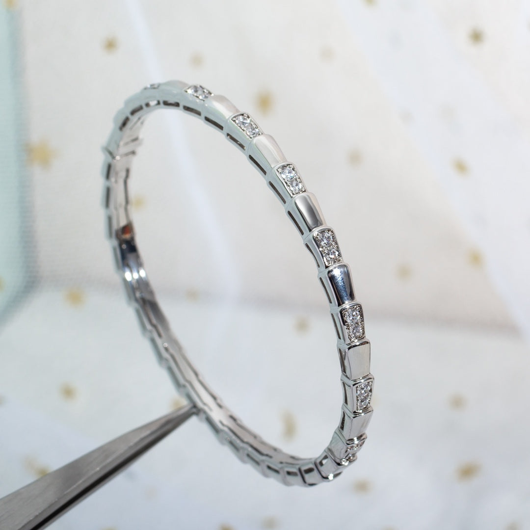 [Mystic Crown]SERPENTI BRACELET SILVER DIAMOND