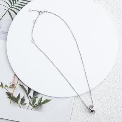 [Mystic Crown]PARENTESI NECKLACE SILVER