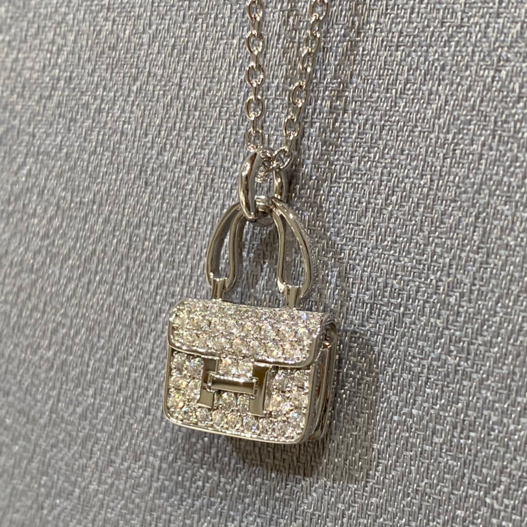 [Mystic Crown]CONSTANCE PEDANT DIAMOND NECKLACE