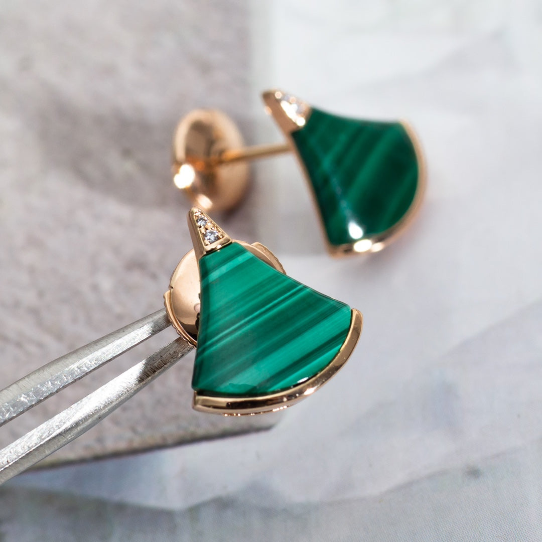 [Mystic Crown]DIVAS DREAM EARRINGS PINK GOLD