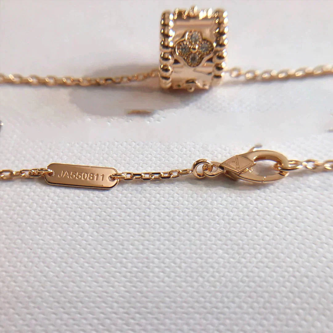 [Mystic Crown]PERLEE PEDANT NECKLACE GOLD / ROSE GOLD