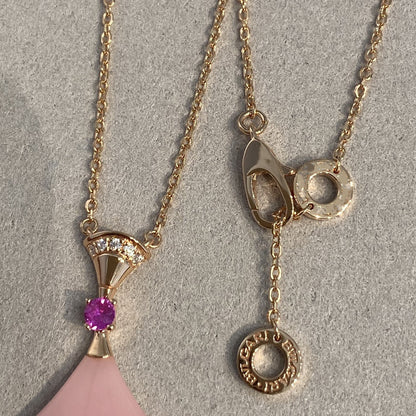 [Mystic Crown]DREAM NECKLACE PINK OPAL