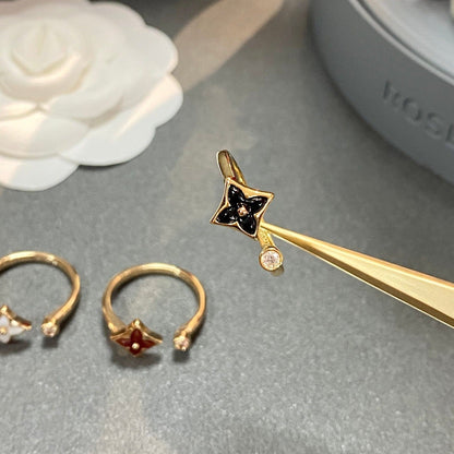 [Mystic Crown]STAR 1 DIAMOND OPEN RING