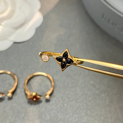 [Mystic Crown]STAR 1 DIAMOND OPEN RING