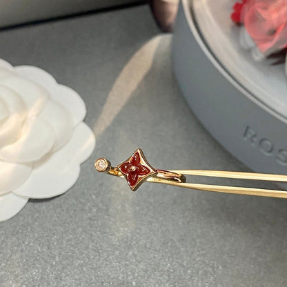 [Mystic Crown]STAR 1 DIAMOND OPEN RING