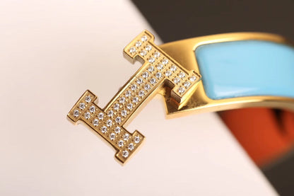 [Mystic Crown]H CLOUD BLUE BRACELET GOLD DIAMOND