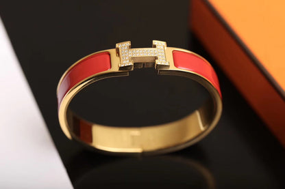 [Mystic Crown]H BRACELET GOLD DIAMOND