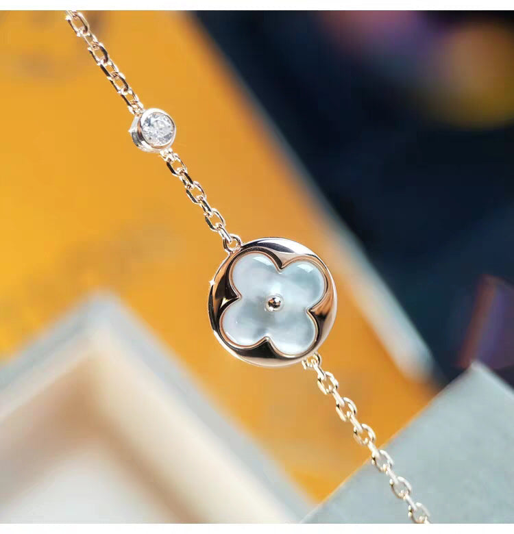 [Mystic Crown]SUN MOP GOLD 1 DIAMOND NECKLACE
