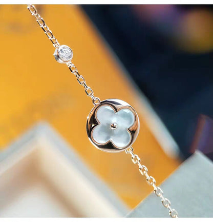 [Mystic Crown]SUN MOP GOLD 1 DIAMOND NECKLACE