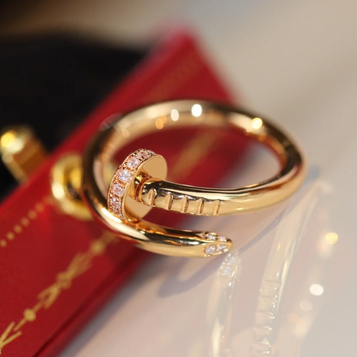 [Mystic Crown]JUSTE RING 2.65MM GOLD DIAMOND