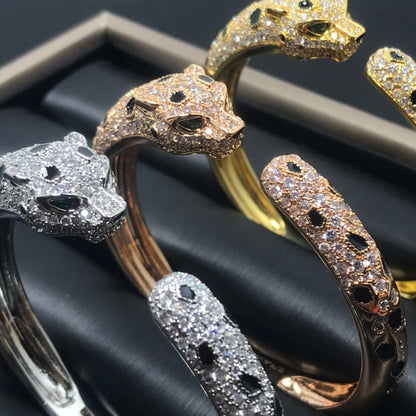 [Mystic Crown]PANTHERE BIG BRACELET DIAMONDS