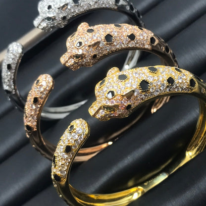 [Mystic Crown]PANTHERE BIG BRACELET DIAMONDS