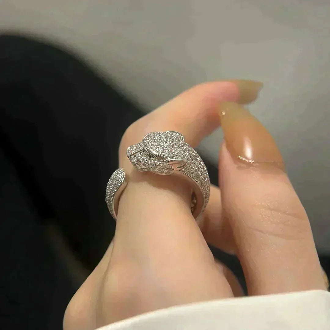 [Mystic Crown]PANTHERE 5.5MM ALL DIAMOND RING