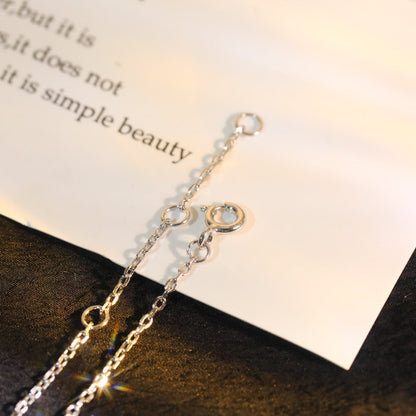 [Mystic Crown]SUN MOTIF PINK MOP SILVER BRACELET