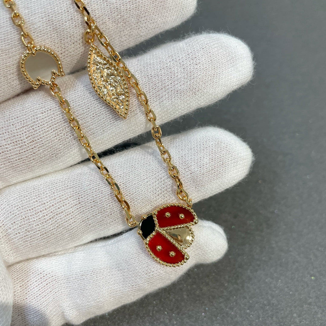 [Mystic Crown]LUCKY SPRING 15 MOTIFS GOLD NECKLACE