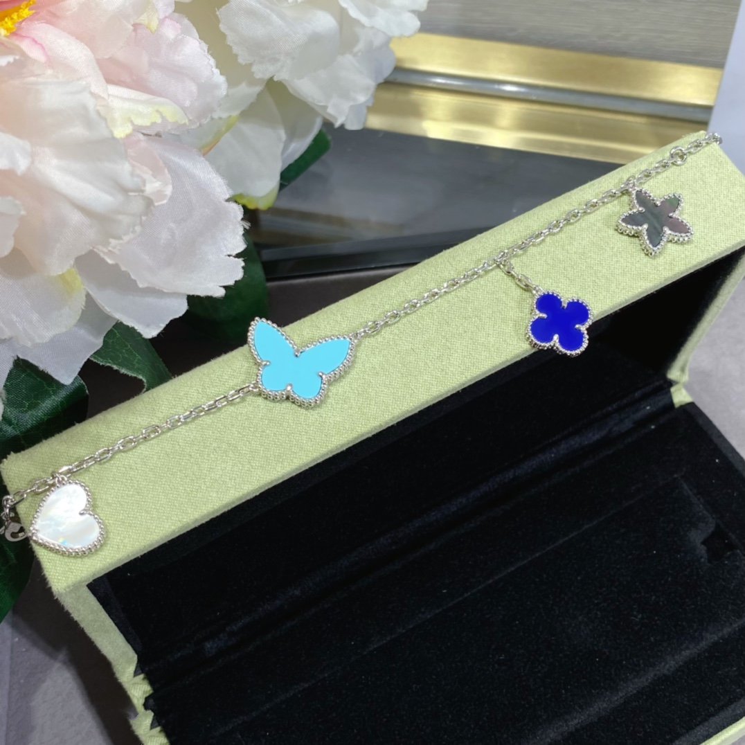 [Mystic Crown]LUCKY SPRING SILVER BRACELET 4 MOTIF