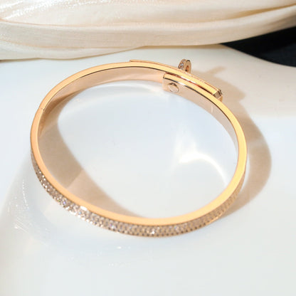 [Mystic Crown]KELLY BRACELET DIAMOND PAVED