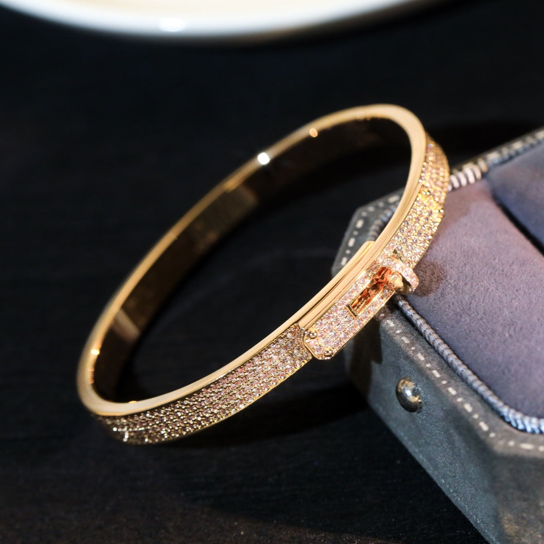 [Mystic Crown]KELLY BRACELET DIAMOND PAVED