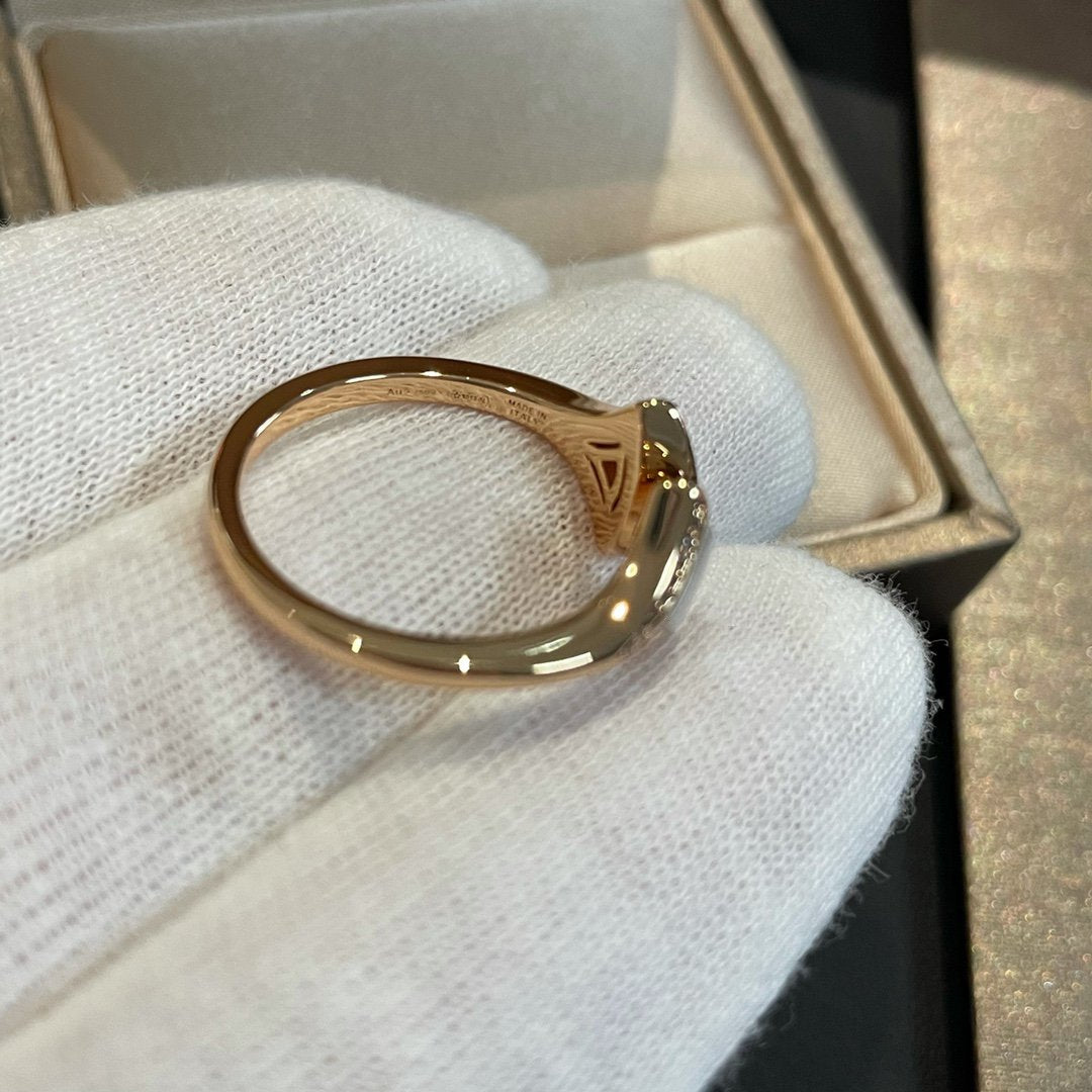 [Mystic Crown]DREAM MOP DIAMOND OPEN RING