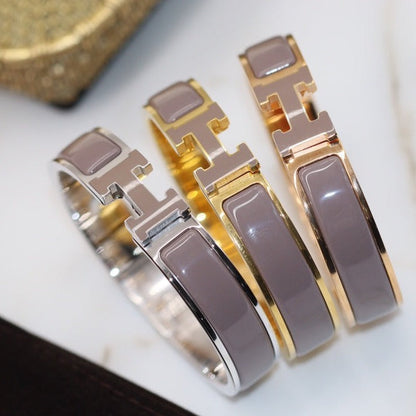 [Mystic Crown]H BRACELET 12MM BROWN