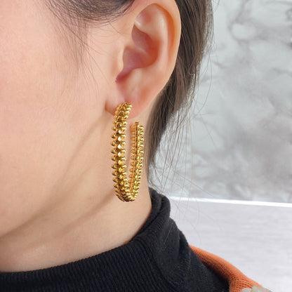 [Mystic Crown]CLASH HOOP EARRINGS