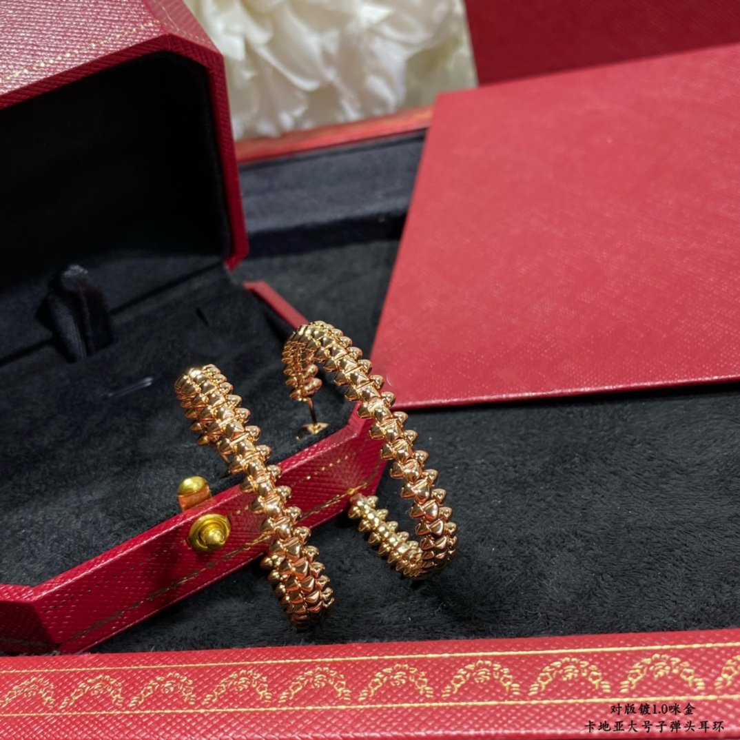 [Mystic Crown]CLASH LARGE HOOP EARRINGS