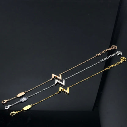 [Mystic Crown]VOLT LV LOGO BRACELET