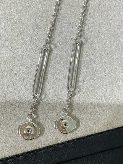 [Mystic Crown]CHAINE CHAOS DIAMOND DROP EARRINGS