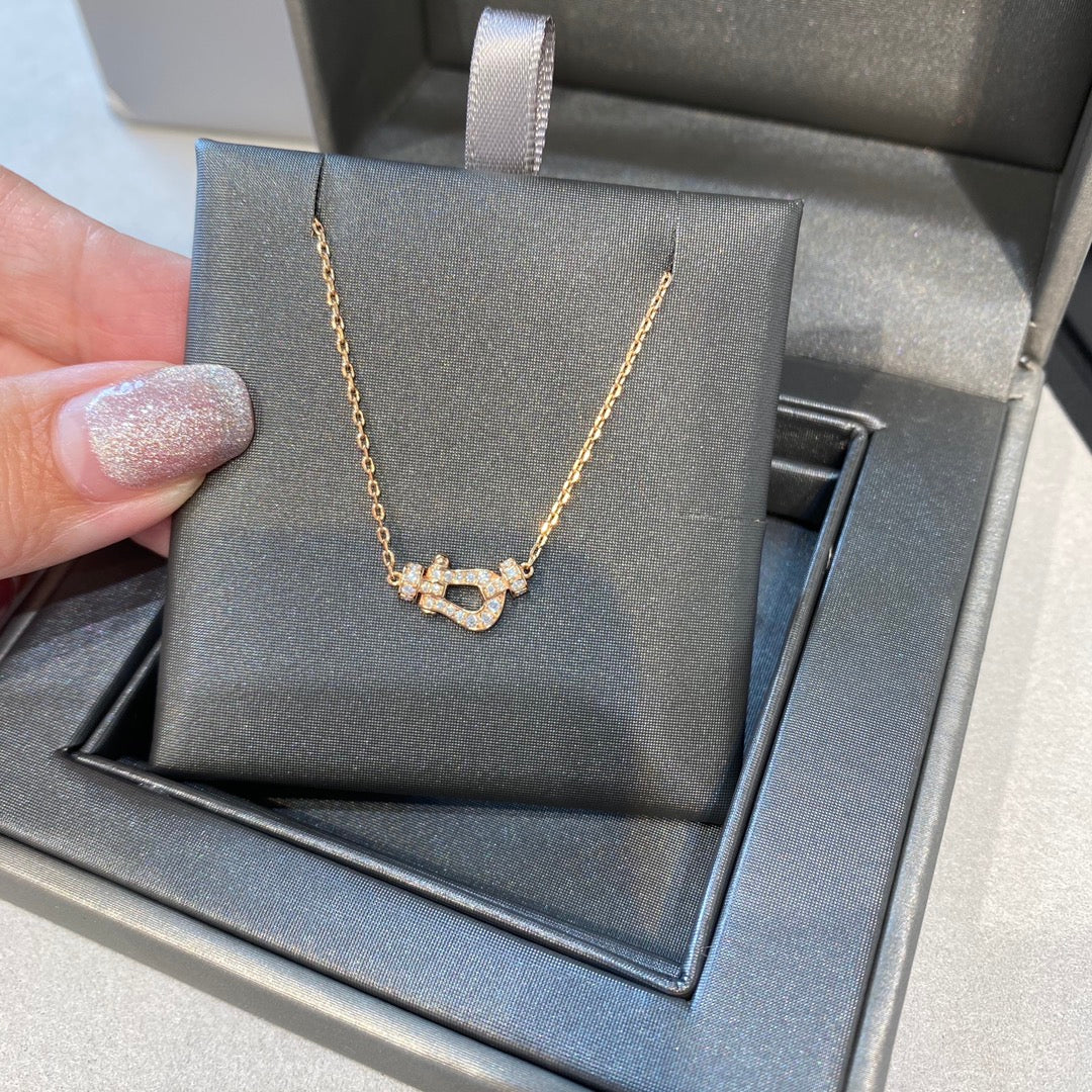 [Mystic Crown]FORCE 10 DIAMOND PINK GOLD NECKLACE MINI MODEL