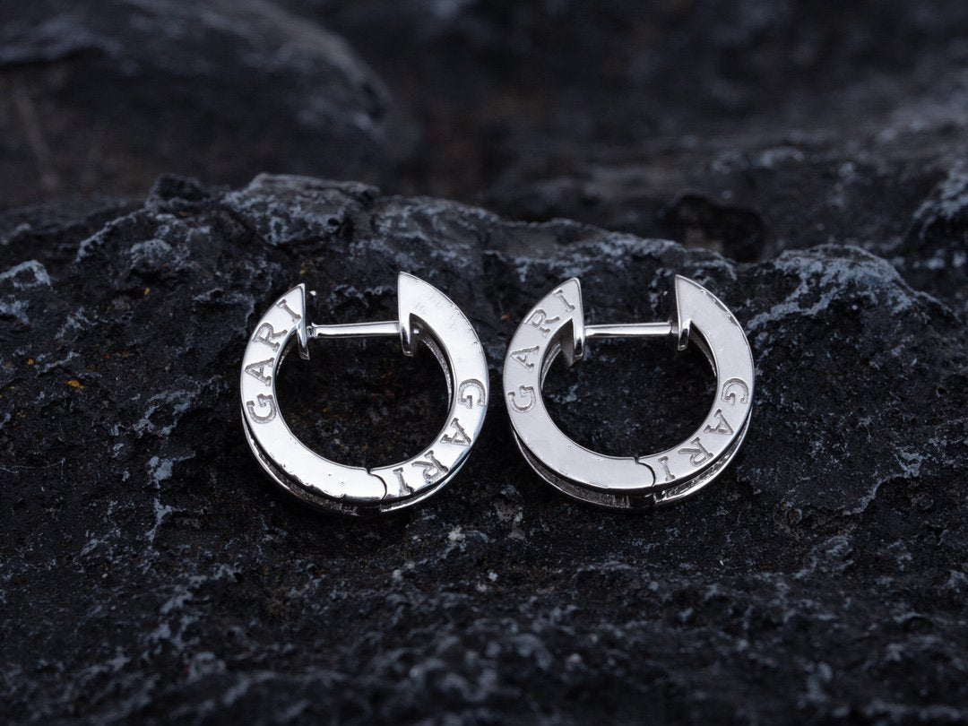 [Mystic Crown]ZERO 1 MINI SILVER DIAMOND EARRINGS