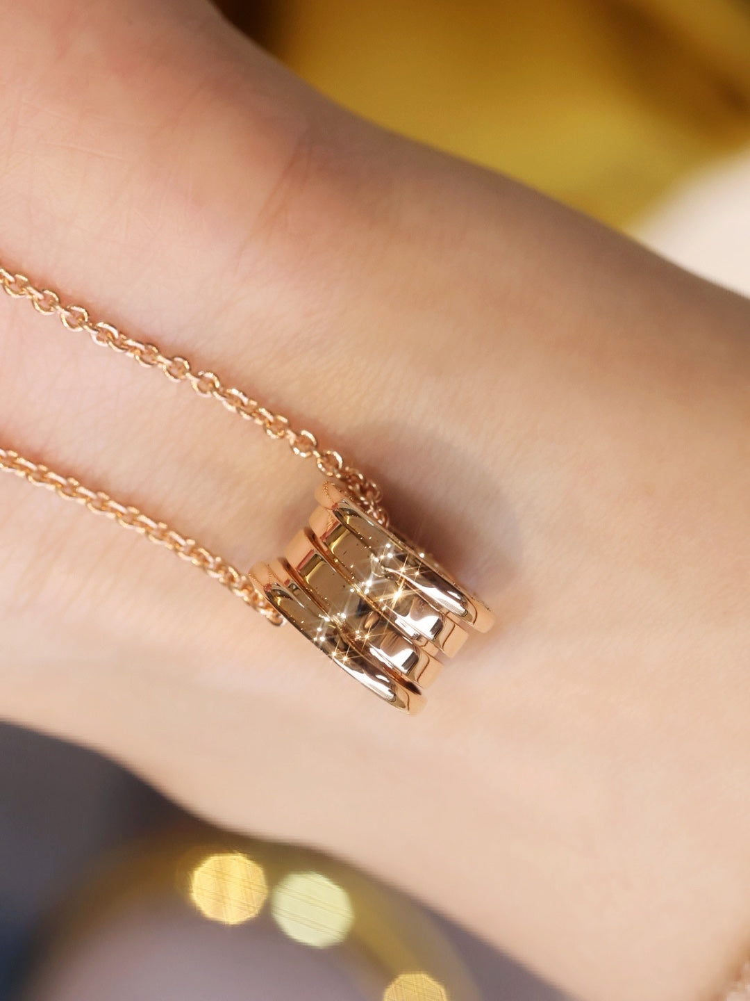 [Mystic Crown]ZERO 1 PINK GOLD NECKLACE