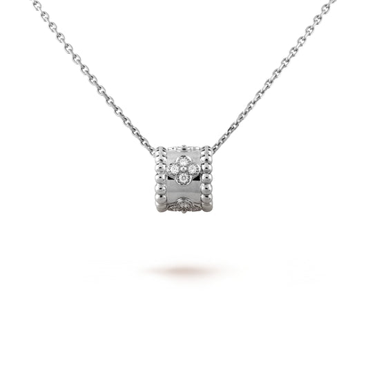 [Mystic Crown]PERLEE PEDANT SIVLER DIAMOND NECKLACE