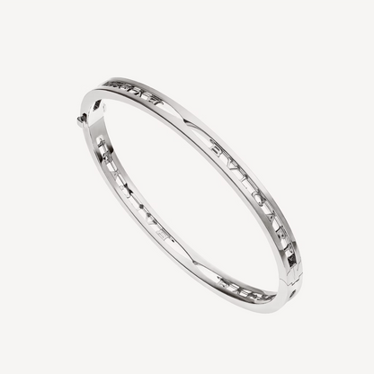 [Mystic Crown]ZERO 1 SPIRAL LOGO SILVER BRACELET