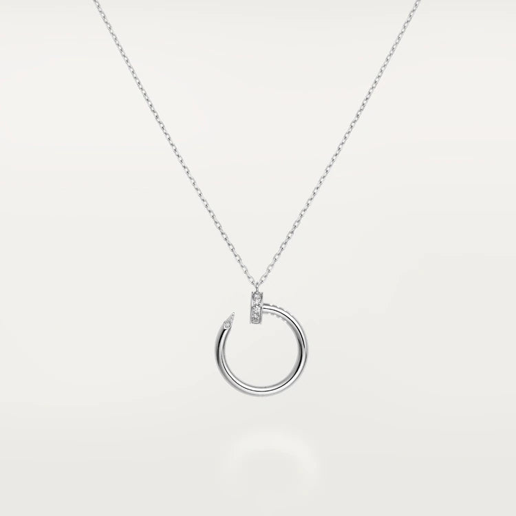 [Mystic Crown]JUSTE NECKLACE SILVER