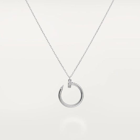 [Mystic Crown]JUSTE NECKLACE SILVER