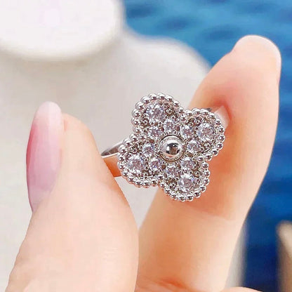 [Mystic Crown]CLOVER DIAMOND RING