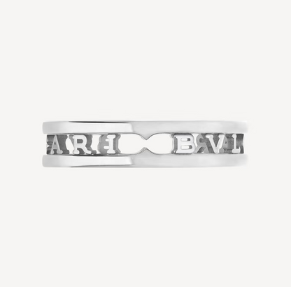[Mystic Crown]ZERO 1 ONE-BAND WITH OPENWORK LOGO SPIRAL RING