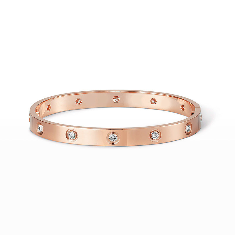 [Mystic Crown]LOVE BRACELET 6.1MM 10 DIAMONDS