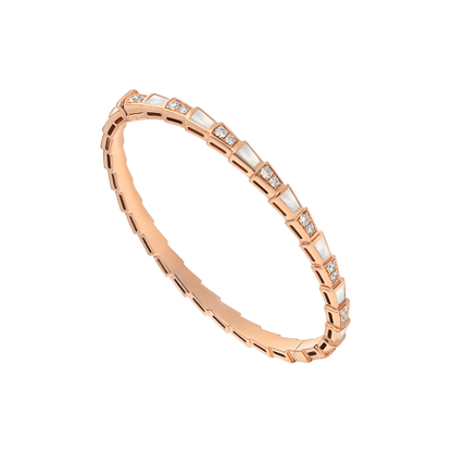 [Mystic Crown]SERPENTI BRACELET PINK GOLD MOP DIAMOND