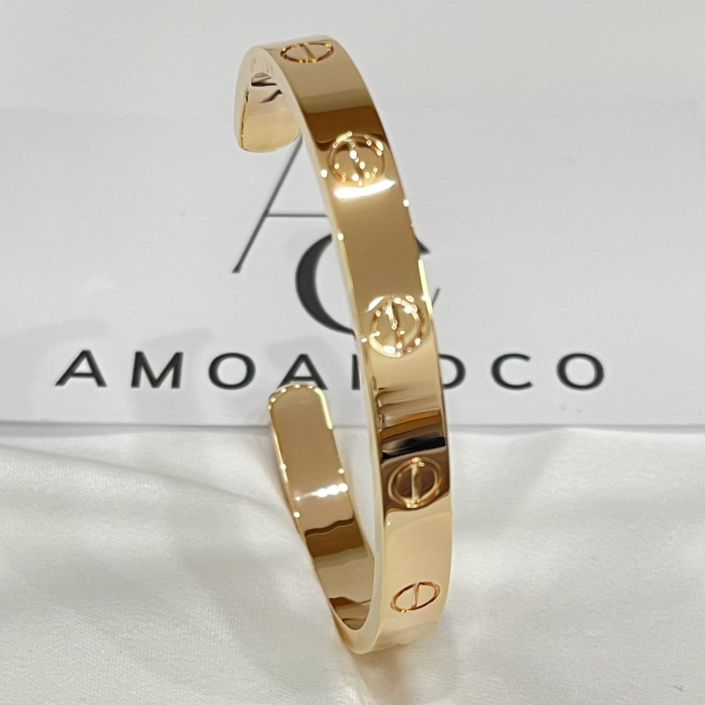 [Mystic Crown]LOVE BRACELET 6.1MM OPEN CUFF