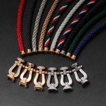 [Mystic Crown]FORCE LARGE HORSESHOE NO DIAMOND BRACELET SILVER