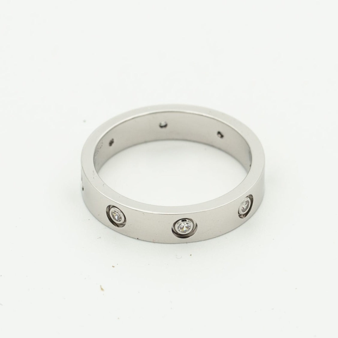 [Mystic Crown]LOVE RING 3.6MM 8 DIAMONDS
