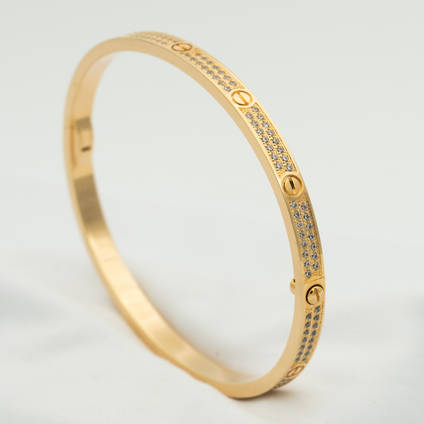 [Mystic Crown]LOVE BRACELET 3.65MM DIAMOND-PAVED
